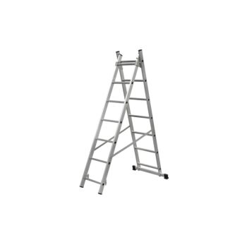 BORMANN Pro BHL5120 Σκάλα Διπλή, 2X7 3.14M 1