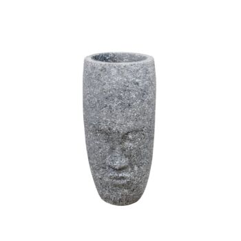 ΚΑΣΠΩ ΔΑΠΕΔΟΥ FL028 "Face" ΓΚΡΙ ΧΡΩΜΑ 31x30x68εκ 1