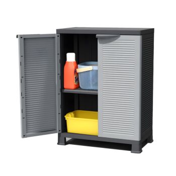 BORMANN BPC4000 Ντουλάπα Πλαστική με 1 Ράφι Μ68xΠ38xΥ92cm 1
