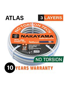 NAKAYAMA GH4600 ΛΑΣΤΙΧΟ ATLAS 3 ΕΠΙΣΤΡΩΣΕΙΣ 5/8'' 50m