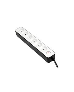 BORMANN BCR1013 ΠΟΛΥΜΠΡΙΖΟ 6 ΘΕΣΕΩΝ ΣΟΥΚΟ , ΜΕ ΔΙΑΚΟΠΤΗ 3x1.5mm