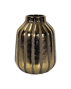 ΚΕΡΑΜΙΚΟ ΒΑΖΟ FL134002 ΧΡΥΣΟ-SAND 21x27cm