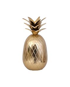 ΜΕΤΑΛΛΙΚΟ ΔΙΑΚΟΣΜΗΤΙΚΟ PINEAPPLE ΧΡΥΣΟ ΧΡΩΜΑ 10x10x21cm