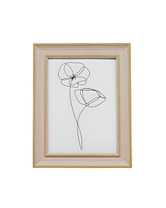 ΚΟΡΝΙΖΑ ΠΛΑΣΤΙΚΗ ΡΟΖ ΣΟΜΟΝ 15x20cm