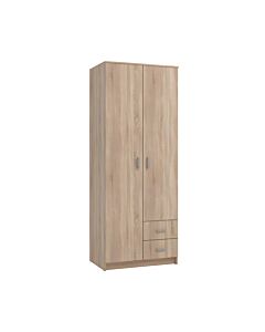 ΝΤΟΥΛΑΠΑ HANA SONOMA 2K3P2F 80x52x205cm