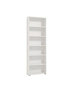 ΒΙΒΛΙΟΘΗΚΗ TOMAR 6 ΛΕΥΚΟ 70x24,5x211,5cm