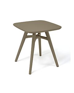 ΤΕΤΡΑΓΩΝΟ ΤΡΑΠΕΖΑΚΙ ΚΗΠΟΥ ΜΕ ABS ΕΠΙΦΑΝΕΙΑ FL8863 CAPPUCCINO ΧΡΩΜΑ 51x51cm