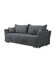ΚΑΝΑΠΕΣ ΚΡΕΒΑΤΙ ALEGRO ΓΚΡΙ ΧΡΩΜΑ 232x95x75cm