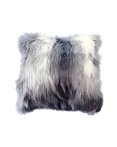 ΔΙΑΚΟΣΜΗΤΙΚΟ ΜΑΞΙΛΑΡΙ 23384 ME MICROFIBER ΓΚΡΙ-ΛΕΥΚΟ ΧΡΩΜΑ 45x45cm