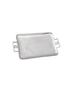 ΜΕΤΑΛΛΙΚΟΣ ΔΙΣΚΟΣ FL14727 ΝΙΚΕΛ ΧΡΩΜΑ 50x26x4cm