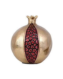 ΜΕΤΑΛΛΙΚΟ ΔΙΑΚΟΣΜΗΤΙΚΟ ΡΟΔΙ POMEGRANATE ΧΡΥΣΟ-ΚΟΚΚΙΝΟ ΧΡΩΜΑ 13x16cm
