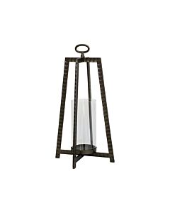 ΜΕΤΑΛΛΙΚΟ ΚΗΡΟΠΗΓΙΟ FL271 ΜΑΥΡΟ ΧΡΩΜΑ 30x30x51cm
