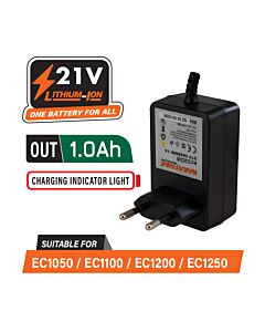 NAKAYAMA PRO EC1102 ΦΟΡΙΣΤΗΣ 21V, 1A ΓΙΑ EC1050, EC1100, EC1200, EC1250