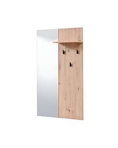 ΕΠΙΠΛΟ ΧΩΛ SARDINIA OG GIV ARTISAN OAK / ΜΑΥΡΟ FXTR 79x20x133cm