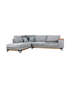 ΚΑΝΑΠΕΣ ANGELO ΑΡΙΣΤΕΡΗ ΓΩΝΙΑ ΓΚΡΙ 300x230x95cm