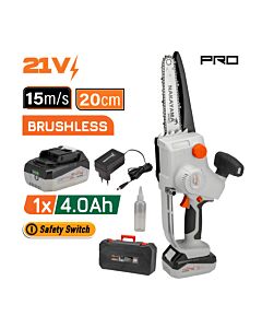 NAKAYAMA PRO EC1600 ΚΛΑΔΕΥΤΙΚΟ ΑΛΥΣΟΠΡΙΟΝΟ ΜΠΑΤΑΡΙΑΣ 21V, BRUSHLESS, LI-ION, ΛΑΜΑ , 1500gr