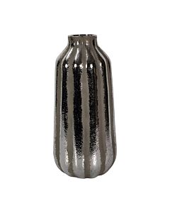 ΚΕΡΑΜΙΚΟ ΒΑΖΟ FL134001 ΑΣΗΜΙ-SAND 17x35cm