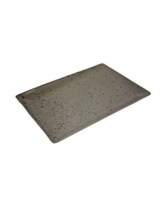 ΠΙΑΤΕΛΑ ΟΡΘΟΓΩΝΙΑ PREMIUM SPACE GREY ΠΟΡΣΕΛΑΝΙΝΗ 31x21cm
