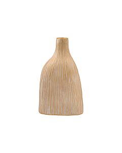 ΚΕΡΑΜΙΚΟ ΒΑΖΟ FL20071 ΑΝΤΙΚΕ ΧΡΥΣΟ ΧΡΩΜΑ 22x14x38cm