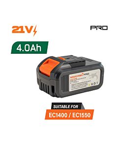 NAKAYAMA PRO EC1402 ΜΠΑΤΑΡΙΑ 21V, 4.0Ah ΓΙΑ EC1550 & EC1400