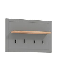 ΕΠΙΠΛΟ ΕΙΣΟΔΟΥ VALENCIA CIV ARTISAN OAΚ-ΓΚΡΙ ΜΑΤ FXTR 87x20x57cm