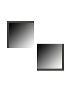 ΣΕΤ 2 ΚΑΘΡΕΦΤΕΣ ΤΟΙΧΟΥ CHARLES ΑΝΘΡΑΚΙ 60x60cm