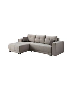 ΚΑΝΑΠΕΣ ΑΡΙΣΤΕΡΗ ΓΩΝΙΑ FIGO ΜΠΕΖ-ΚΑΦΕ 274x179x83cm