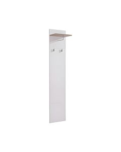 ΕΠΙΠΛΟ ΧΩΛ BENY CIV 390 GREY OAK-ΛΕΥΚΗ ΛΑΚΑ 39x25,5x190cm