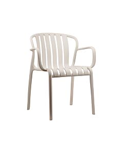 ΚΑΡΕΚΛΑ ΚΗΠΟΥ FL7112 FREYA ΜΠΕΖ ΧΡΩΜΑ 54x60x79cm