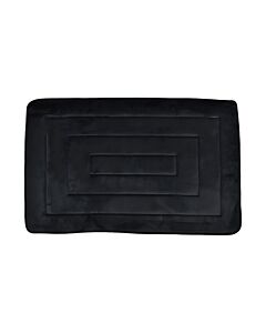 ΠΑΤΑΚΙ ΜΠΑΝΙΟΥ MEMORY FOAM ΜΑΥΡΟ ΜΕ SBR 50x80cm