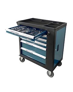 BORMANN PRO BWR7600SET ΕΡΓΑΛΕΙΟΦΟΡΕΑΣ 6 ΣΥΡΤΑΡΙΑ ΠΛΑΙΝΟ ΝΤΟΥΛΑΠΙ ΚΑΙ 120 ΕΡΓΑΛΕΙΑ CR-V