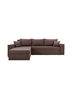ΚΑΝΑΠΕΣ ΓΩΝΙΑ OLYMP 4 ΚΑΦΕ 280x210x80cm