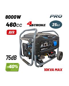 BORMANN PRO BGB8510 ΓΕΝΝΗΤΡΙΑ ΒΕΝΖΙΝΗΣ 7700W,460CC, ΜΙΖΑ & ΜΠΑΤΑΡΙΑ AVR