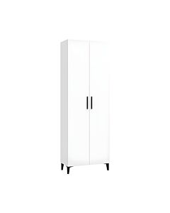 ΠΑΠΟΥΤΣΟΘΗΚΗ BUSETO 2K ΛΕΥΚΟ ΧΡΩΜΑ 67,5x35x195cm