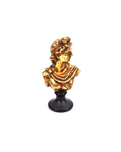 ΔΙΑΚΟΣΜΗΤΙΚΟ ΑΓΑΛΜΑΤΙΔΙΟ POLYRESIN CM024-3CY9 ΚΕΦΑΛΗ ΑΝΔΡΟΣ ΔΕΞΙΑ ΧΡΥΣΟ 15x8cm