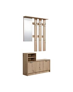 ΣΤΑΝΤ ΓΙΑ ΧΩΛ RAVENNA ARTISAN OAK FXTR 100x29x192cm