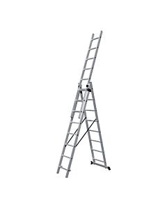 BORMANN PRO BHL5090 ΣΚΑΛΑ ΤΡΙΠΛΗ, 5.37m 3x9