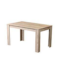ΤΡΑΠΕΖΙ ΤΡΑΠΕΖΑΡΙΑΣ ITAKA GREY OAK 135x80x75cm