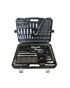 ΣΕΤ 300τμχ BORMANN PRO BHT5140 ΚΑΡΥΔΑΚΙΑ 1/4'' & 3/8'' & 1/2' ΜΕ ΚΑΣΤΑΝΙΑ ΚΑΙ ΓΕΡΜΑΝΟΠΟΛΥΓΩΝΑ,