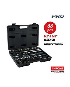 BORMANN PRO BHT5150 ΚΑΡΥΔΑΚΙΑ 1/2'' & 1/4'' 73τμχ