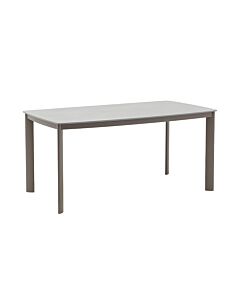 ΤΡΑΠΕΖΙ ΚΗΠΟΥ ASANIO ΚΑΦΕ ΧΡΩΜΑ 160x90x75cm