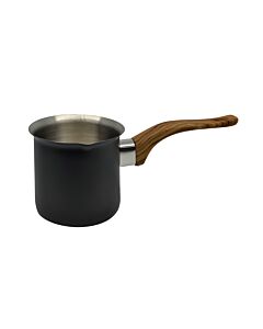 ΜΠΡΙΚΙ INOX ΜΑΥΡΟ ΜΕ ΛΑΒΗ ΞΥΛΙΝΗΣ ΟΨΗΣ 355ml