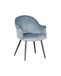ΠΟΛΥΘΡΟΝΑ C-985 ΓΑΛΑΖΙΟ ΥΦΑΣΜΑ 65x65x83cm
