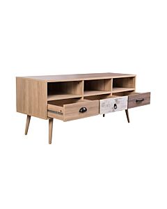 ΕΠΙΠΛΟ ΤΗΛΕΟΡΑΣΗΣ LOUNGE SONOMA OAK 120x39,5x50cm