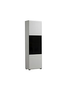 ΒΙΤΡΙΝΑ TRENTINO 1K VS ΛΕΥΚΟ-ΜΑΥΡΟ-ΛΕΥΚΗ ΛΑΚΑ S P F 58x35x190cm