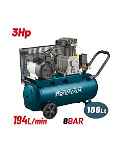 BORMANN BAT5016 ΑΕΡΟΣΥΜΠΙΕΣΤΗΣ ΙΜΑΝΤΑ 3HP,100L,194L/MIN