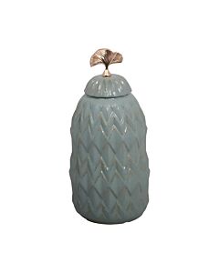 ΚΕΡΑΜΙΚΟ ΒΑΖΟ FL30051 ΒΕΡΑΜΑΝ ΧΡΩΜΑ 17x36cm