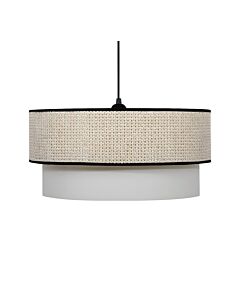 ΜΟΝΟΦΩΤΟ ALOK ΔΙΠΛΟ ΚΑΠΕΛΟ ΜΠΕΖ ΧΡΩΜΑ Ε27 40cm