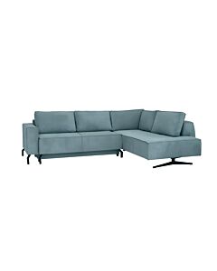 ΓΩΝΙΑΚΟΣ ΚΑΝΑΠΕΣ MADRID MINT ΧΡΩΜΑ 290x210x90cm