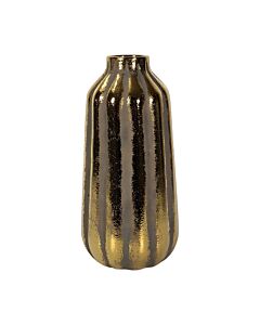 ΚΕΡΑΜΙΚΟ ΒΑΖΟ FL134001 ΧΡΥΣΟ-SAND 17x35cm